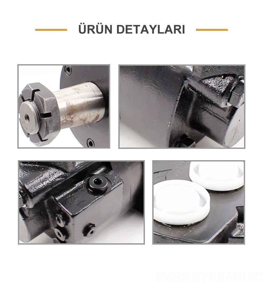 BM6W_Sıkloidal Hidrolik Motor 310 cc/r 150 L/dakika hidrolik motor